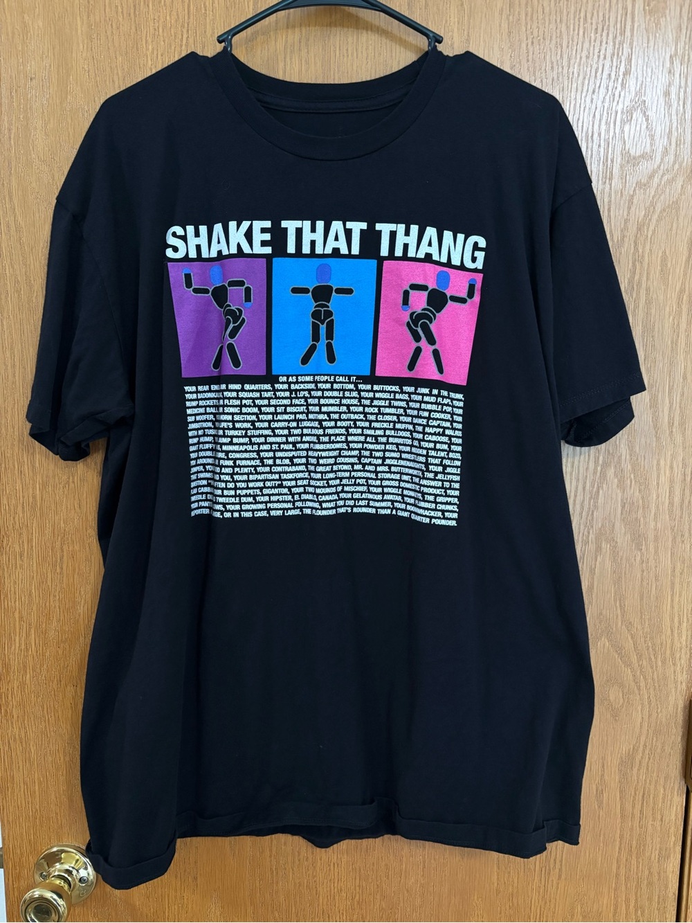 Shake That Thang Graphic Tee - Black